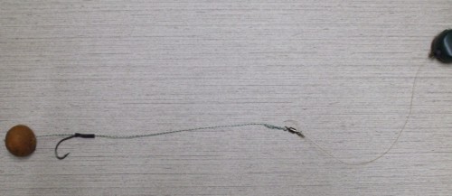 Selbsthakmontage mit Inlineblei auseinander